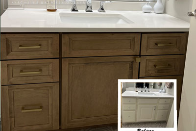 Bath Remodeling by CabinetPro in Northbrook, IL