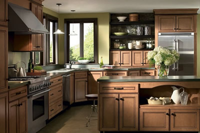 Semi-Custom Kitchen Cabinets