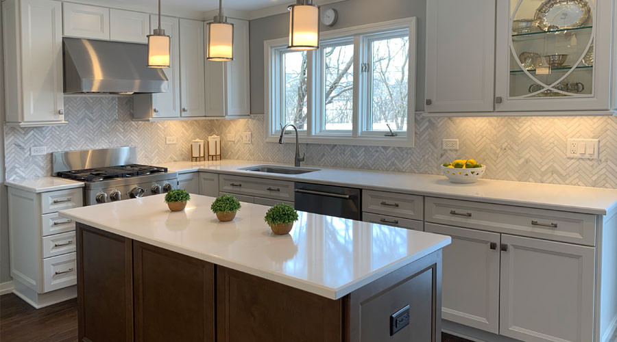 Kitchen Remodel Before and After in Northbrook, IL