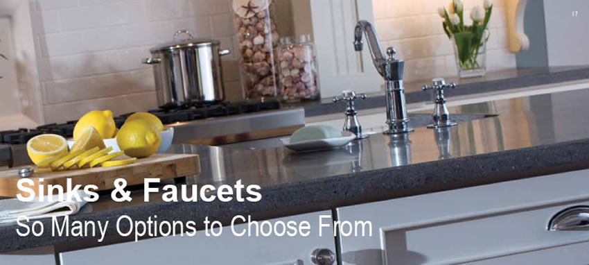 kitchen sinks and faucets